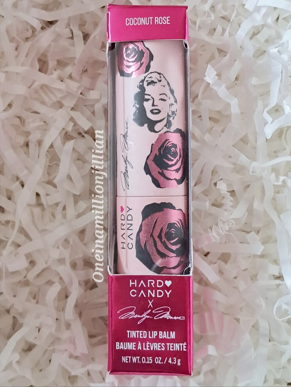 Hard Candy x Marilyn Monroe Tinted Lip Balm - Coconut Rose